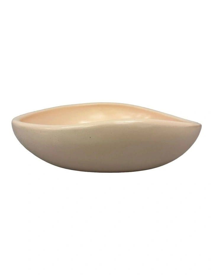 Urban Attitude JADE Medium Bowl 5-8 x 27 x 28cm - Stone Ivory image 4