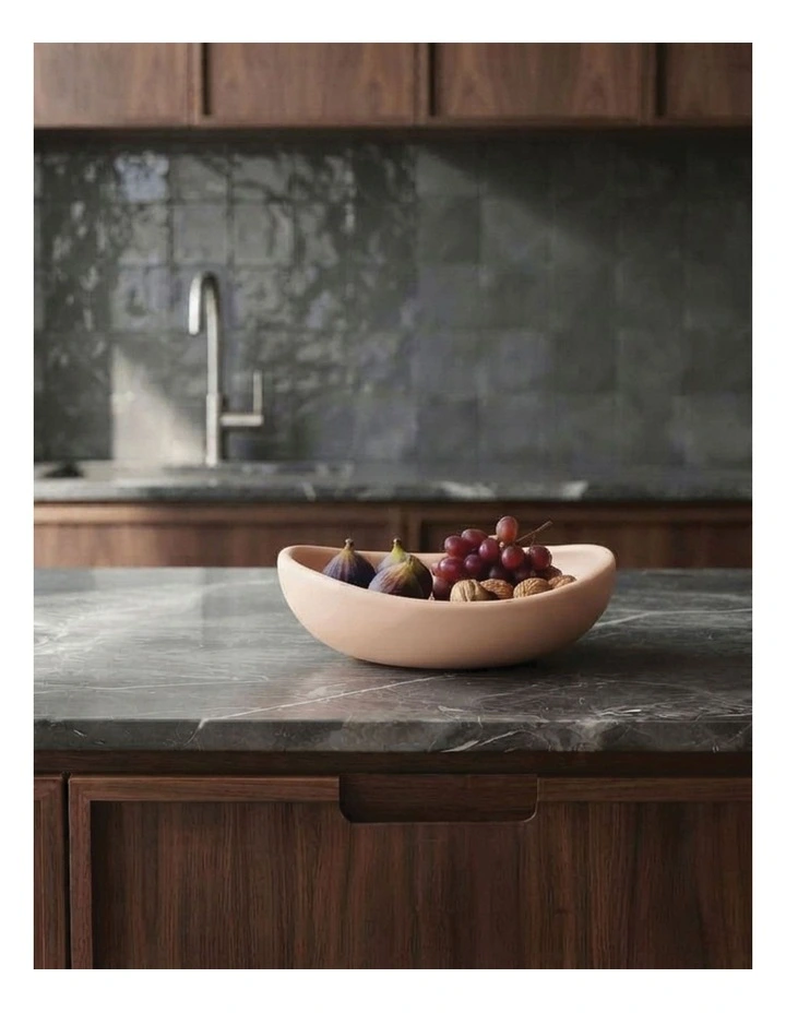 Urban Attitude JADE Medium Bowl 5-8 x 27 x 28cm - Stone Ivory image 5
