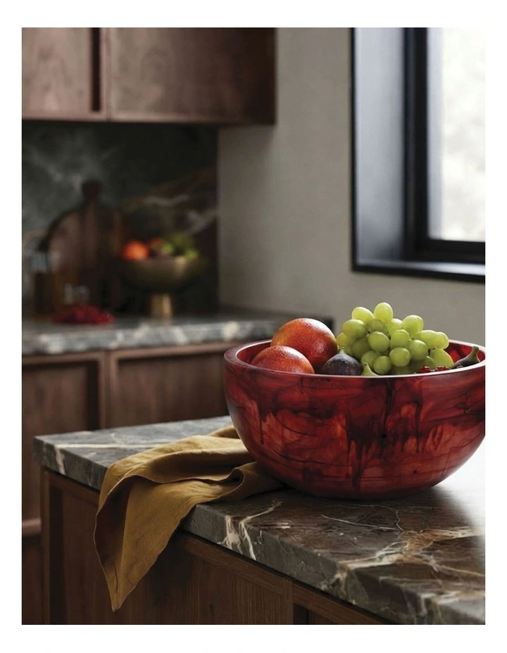 Urban Attitude INDI Medium Bowl 12 x 26 x 26cm - Berry Red image 5