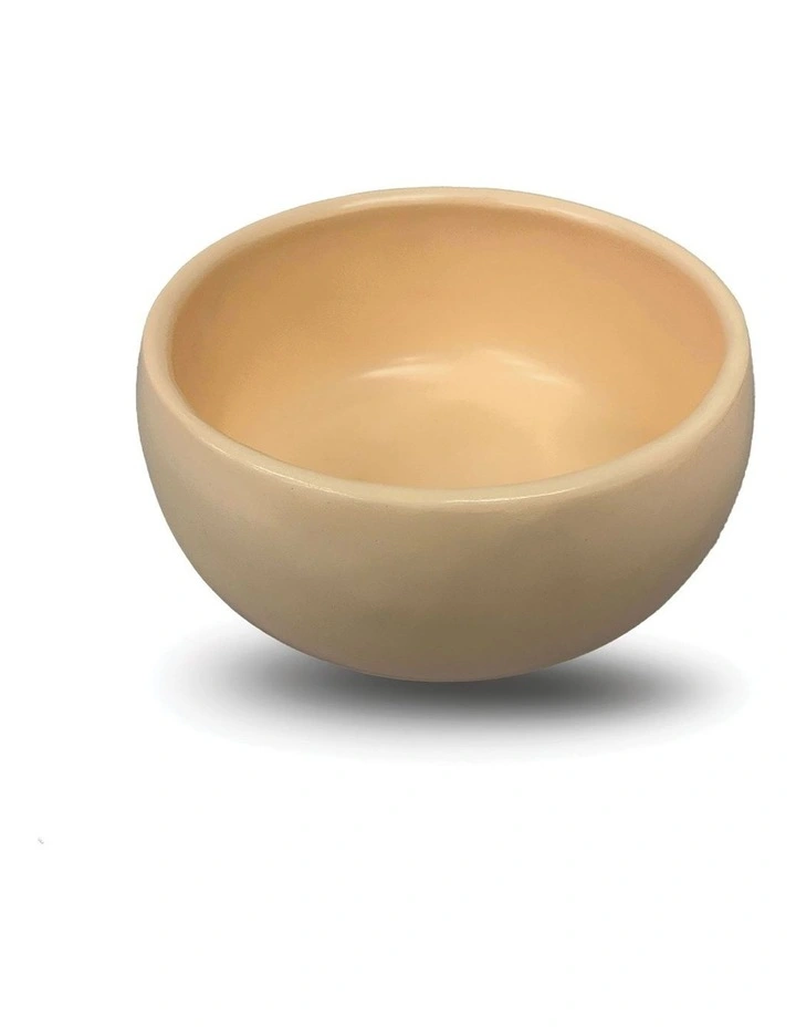 Urban Attitude INDI Medium Bowl 12 x 26 x 26cm - Stone Ivory image 1