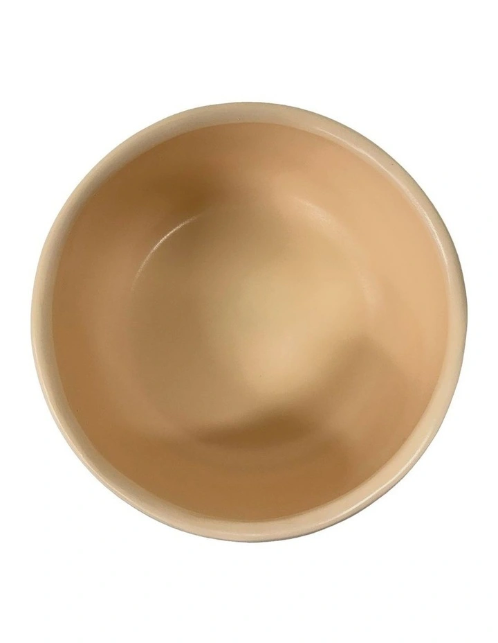 Urban Attitude INDI Medium Bowl 12 x 26 x 26cm - Stone Ivory image 2