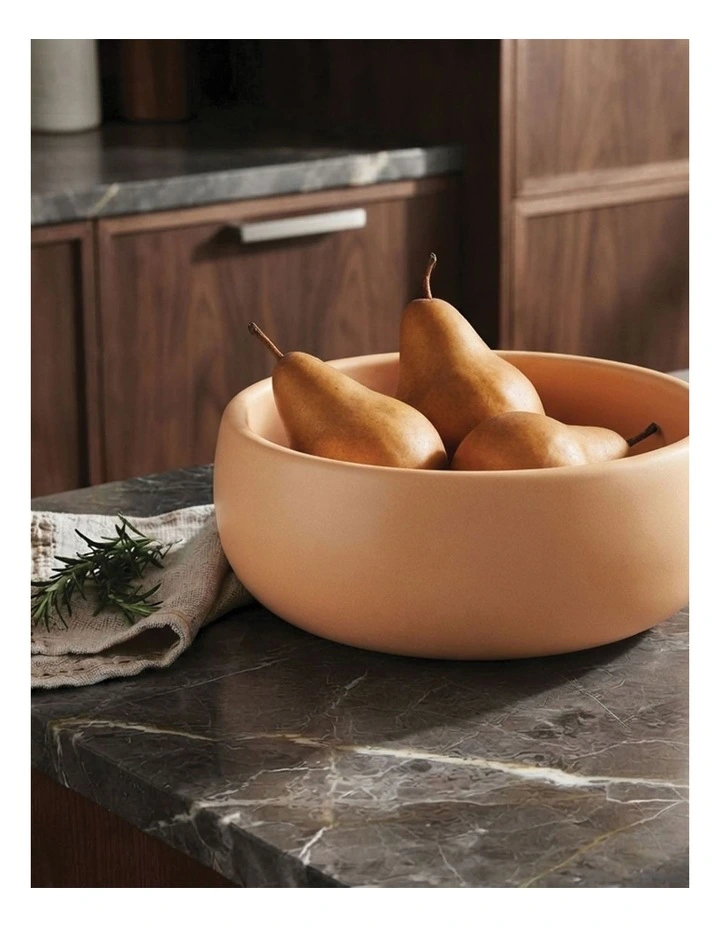 Urban Attitude INDI Medium Bowl 12 x 26 x 26cm - Stone Ivory image 4