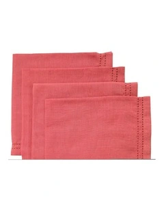 Ralph Napkin set of 4 45x45cm Red