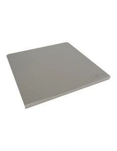 ZiiPa Paoli Non Slip Stainless Steel Kneading Board 40x44cm Silver