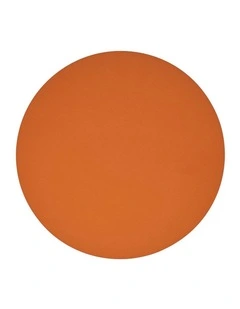 Annabel Trends Recycled Leather Round Placemat Tan Home Decor 30cm