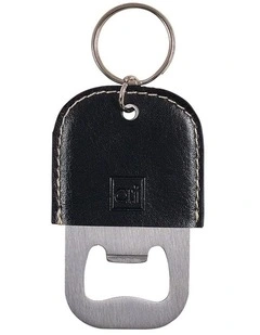 Annabel Trends Mens Stainless Steel Bottle Opener Key Ring Barware