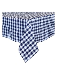 Ginny Rectangle Tablecloth 150x300cm Navy