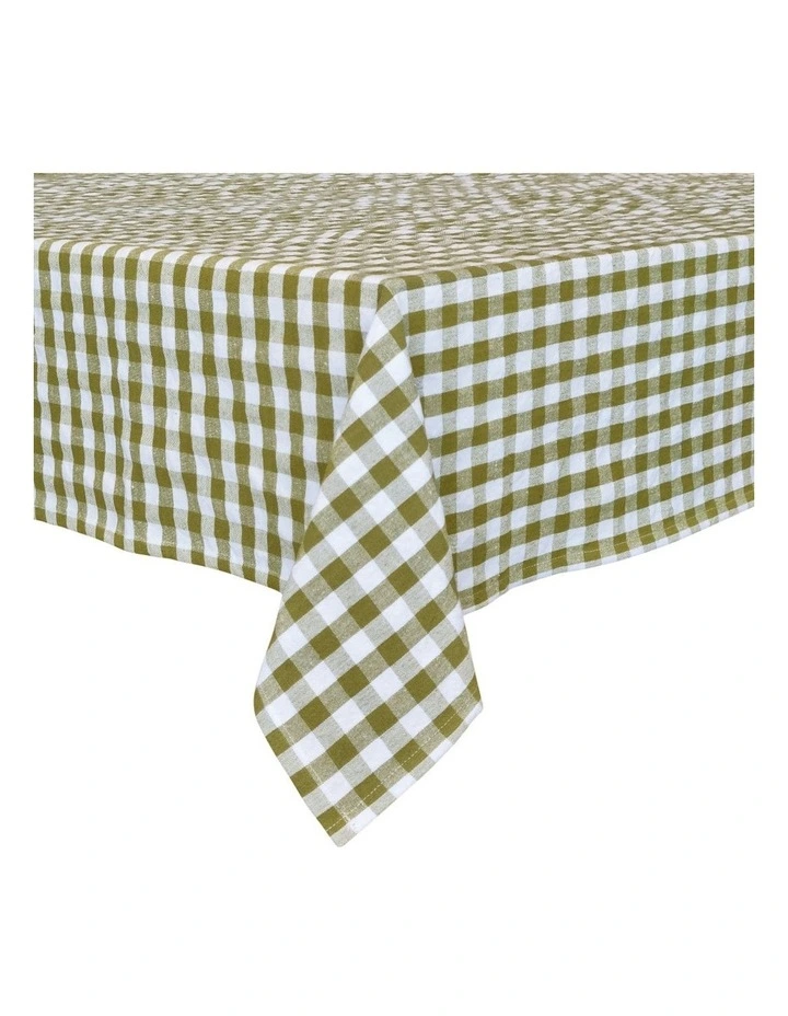 Ginny Rectangle Tablecloth 150x300cm Bayleaf image 1