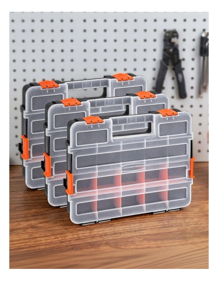 Tool Box Organizer For Small Parts 3 Pack in Multi image 3