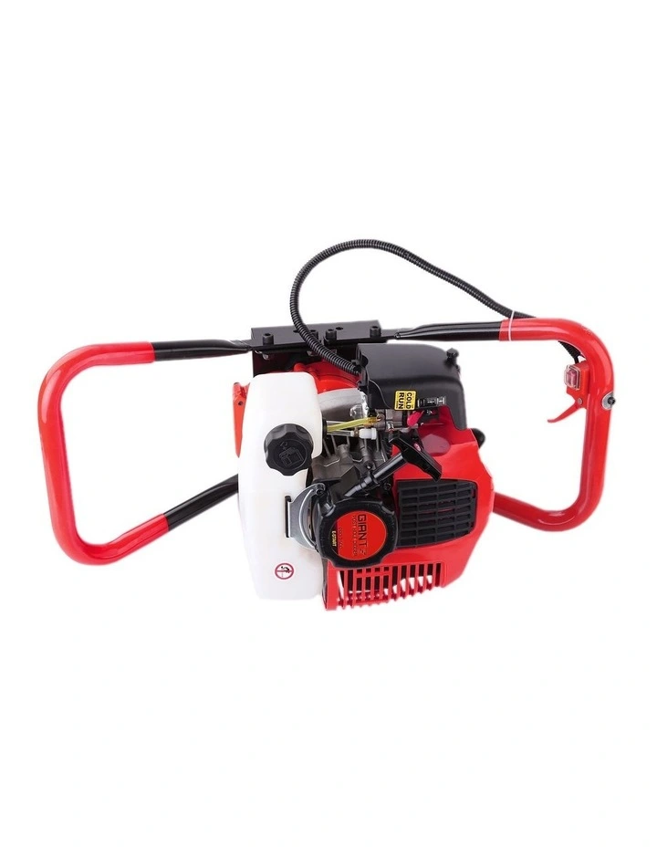 Petrol Post Hole Digger in Red image 2