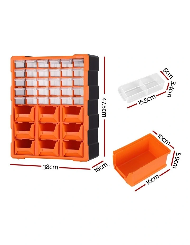 39-Drawer Tool Organizer in Multi image 3