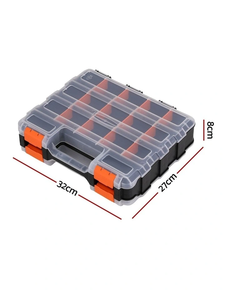 Double Sided Tool Box Organizer in Multi image 4