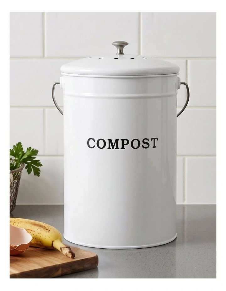 Compost Bin in White image 3