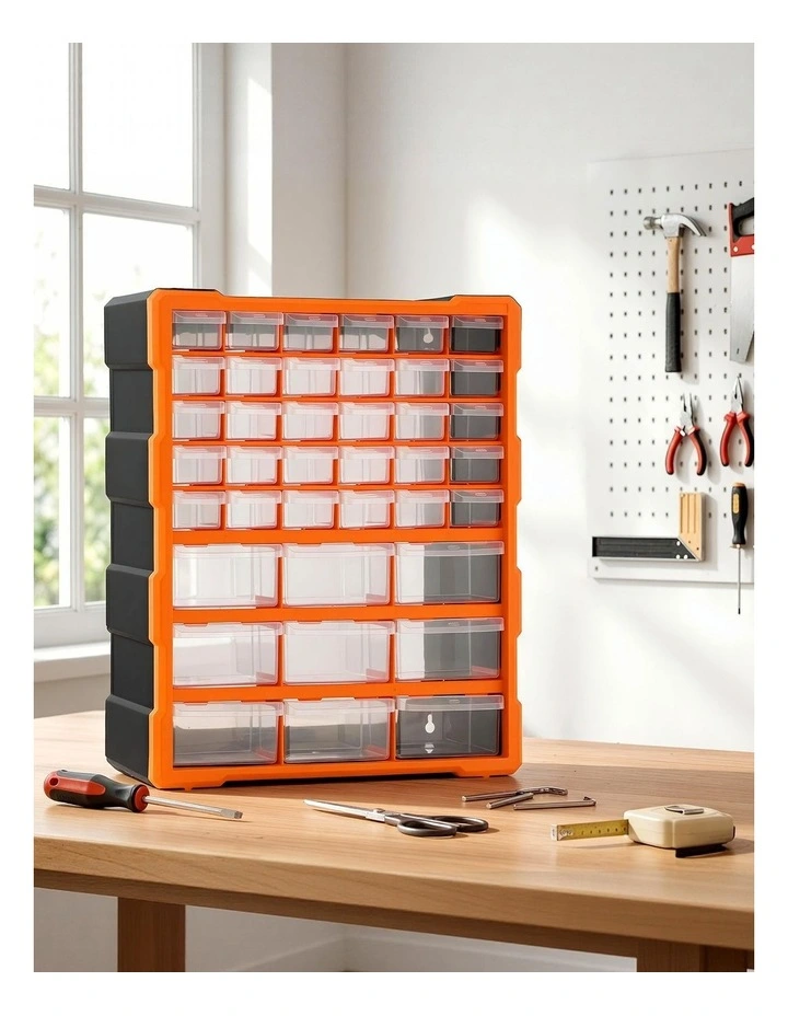 39-Drawer Tool Storage Cabinet in Multi image 3