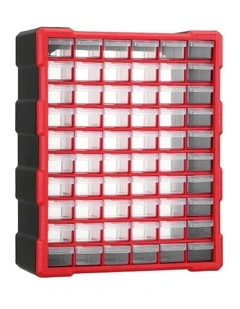 60-Drawer Tool Storage Cabinet in Multi