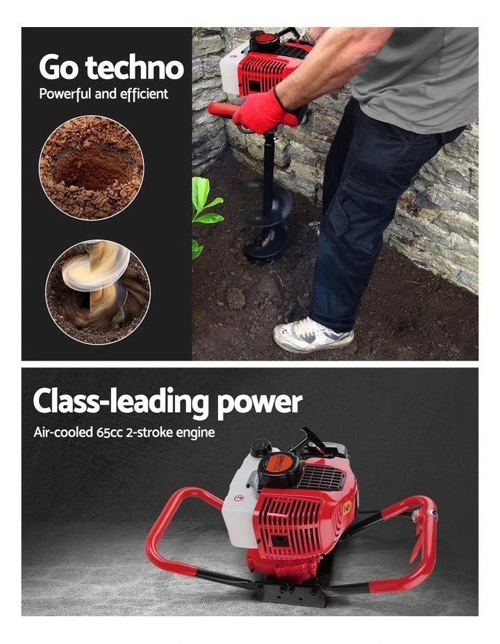 Petrol Post Hole Digger in Multi image 5