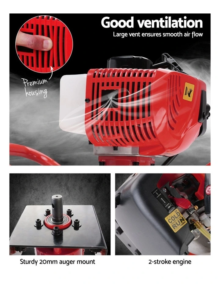 Petrol Post Hole Digger in Multi image 7