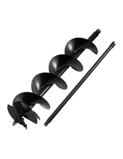 Post Hole Digger Auger Drill in Black