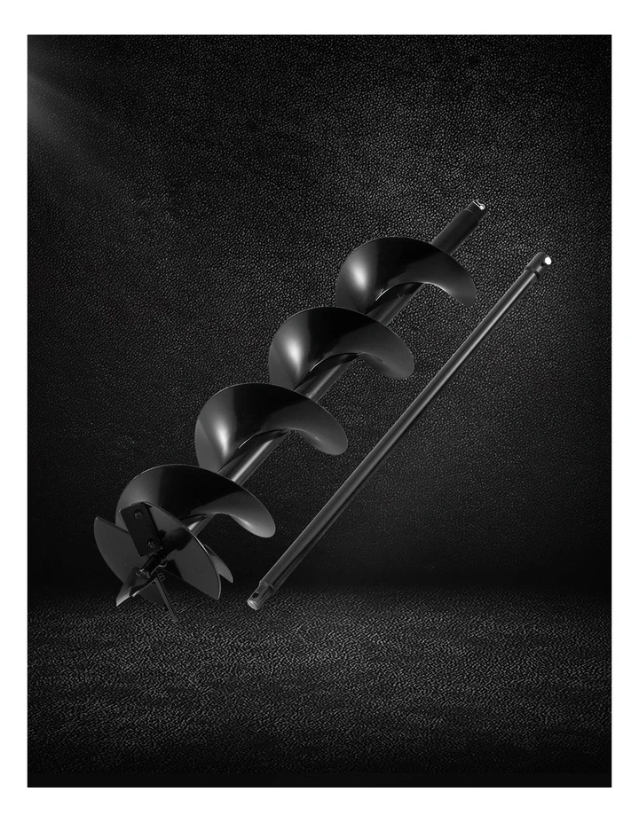 Post Hole Digger Auger Drill in Black image 3