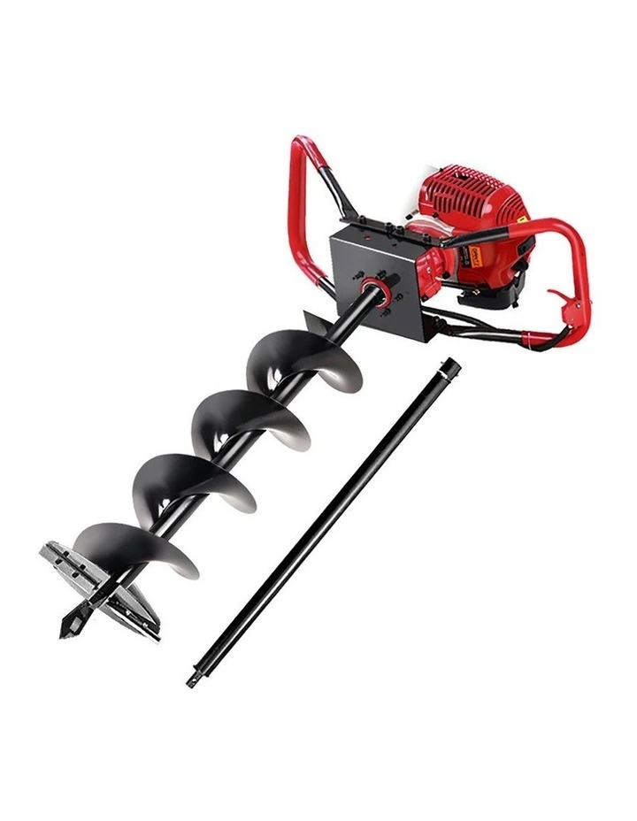 Petrol Post Hole Digger 200mm in Multi image 1