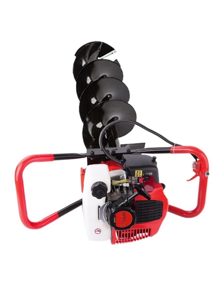 Petrol Post Hole Digger 200mm in Multi image 2