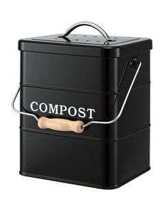Compost Bin 5L in Black