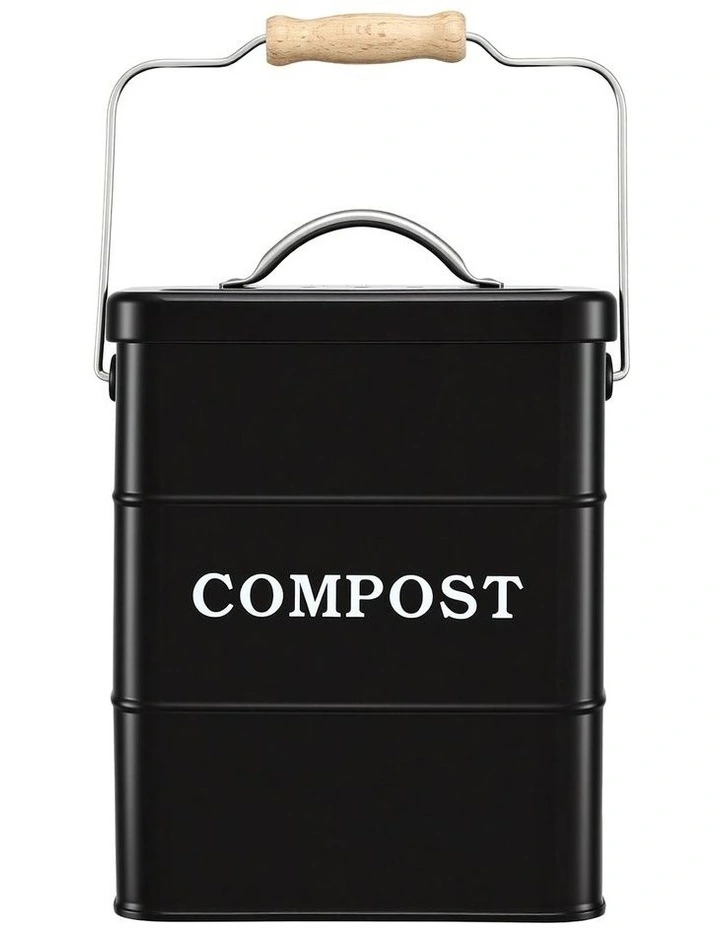 Compost Bin 5L in Black image 2