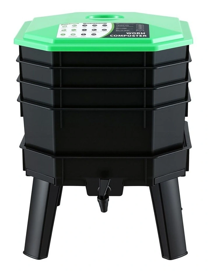 Compost Bin in Black image 1