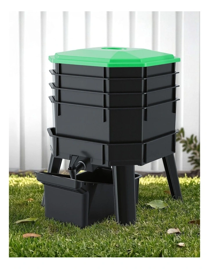 Compost Bin in Black image 2