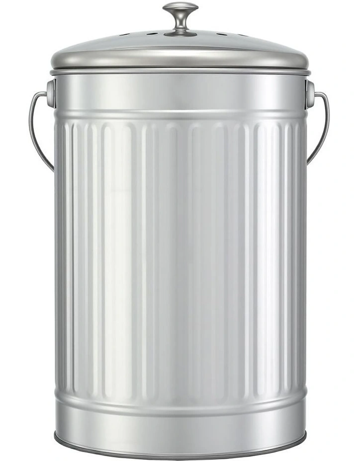 Compost Bin 6L in Silver image 1