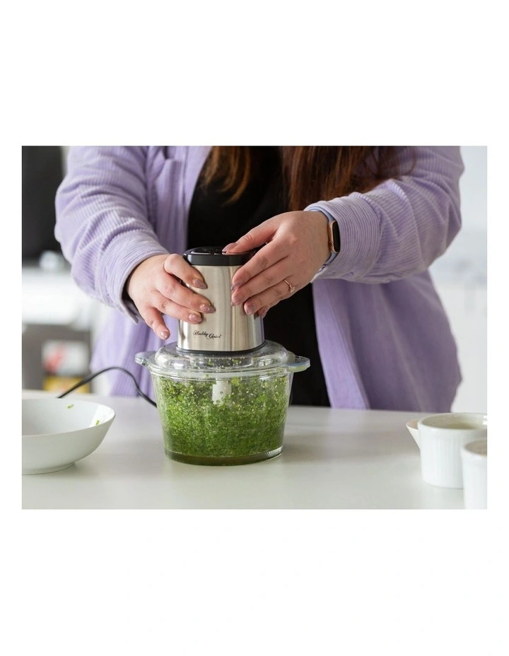 Large Powerful Food Chopper 300W Capacity 2kg in Stainless Steel image 3