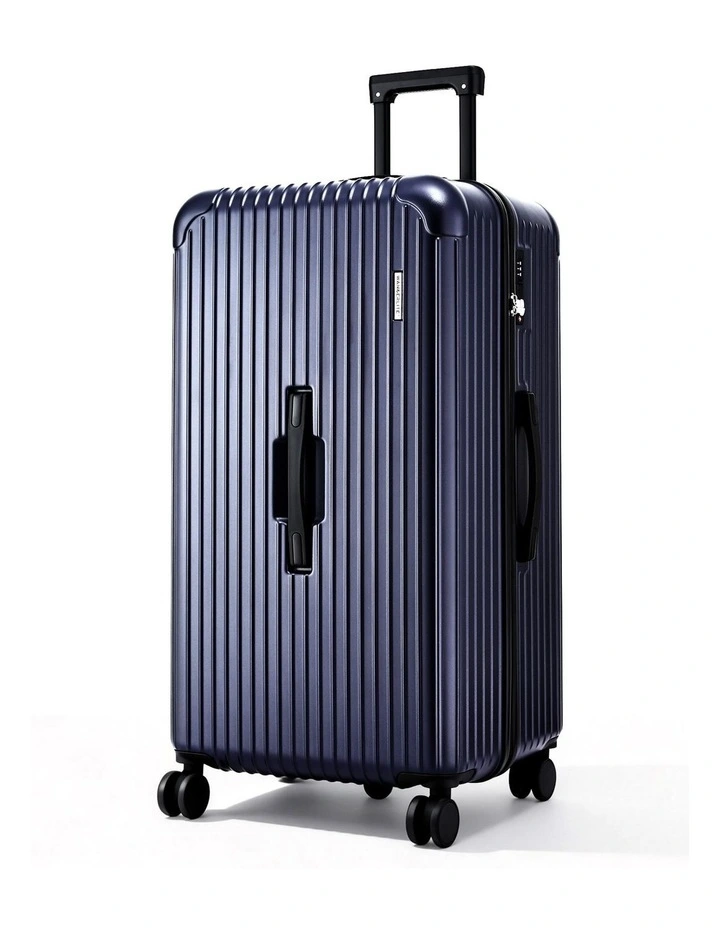 Trunk Luggage Suitcase 32 Inch in Deep Indigo image 1