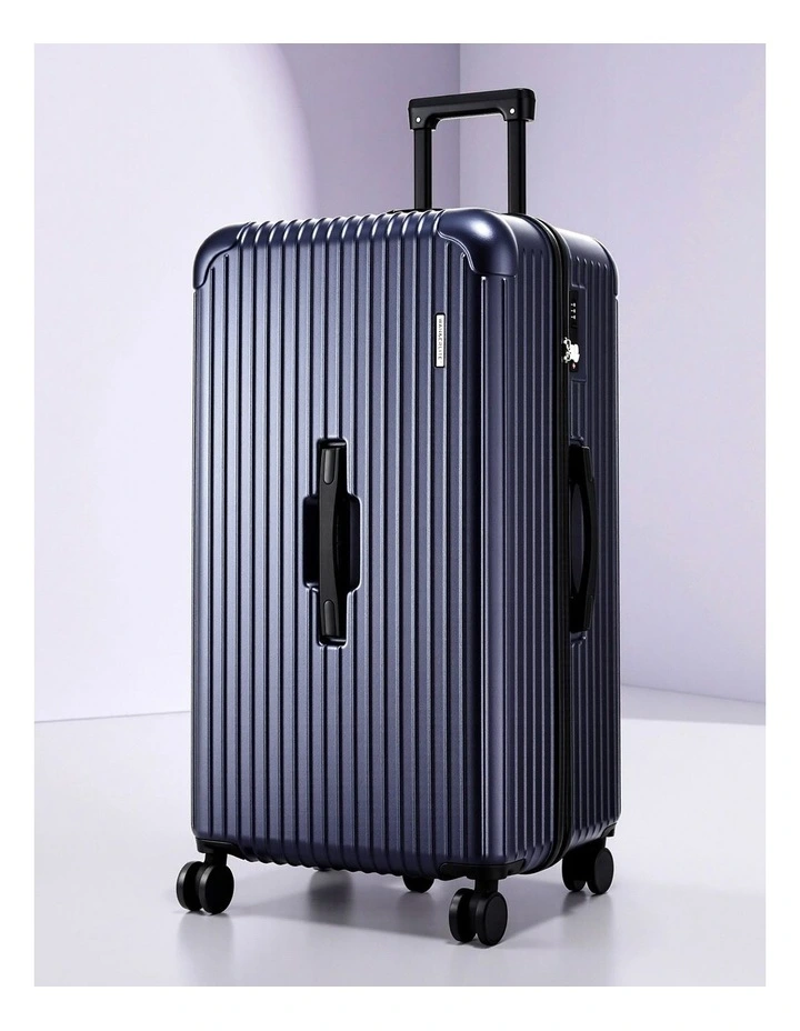 Trunk Luggage Suitcase 32 Inch in Deep Indigo image 2