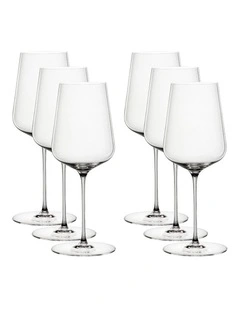 SPIEGELAU Definition Universal/White Wine Glass Set Of 6