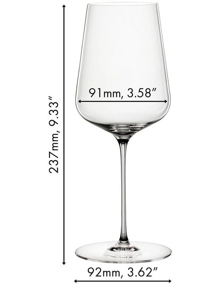 SPIEGELAU Definition Universal/White Wine Glass Set Of 6 image 4