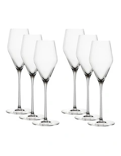 SPIEGELAU Definition Champagne Glass Set Of 6