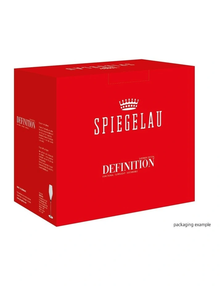 SPIEGELAU Definition Champagne Glass Set Of 6 image 6