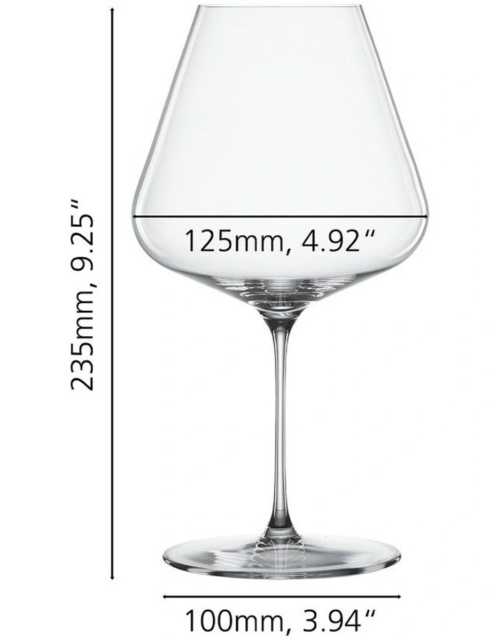 SPIEGELAU Definition Burgundy Glass Set Of 6 image 4
