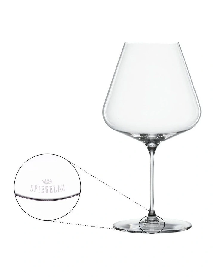 SPIEGELAU Definition Burgundy Glass Set Of 6 image 5