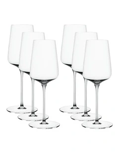 SPIEGELAU Definition White Wine Glass Set Of 6