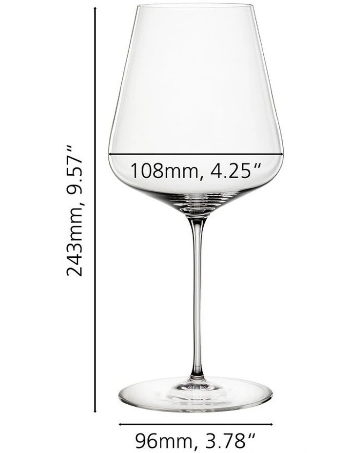 SPIEGELAU Definition Bordeaux Glass Set Of 6 image 4