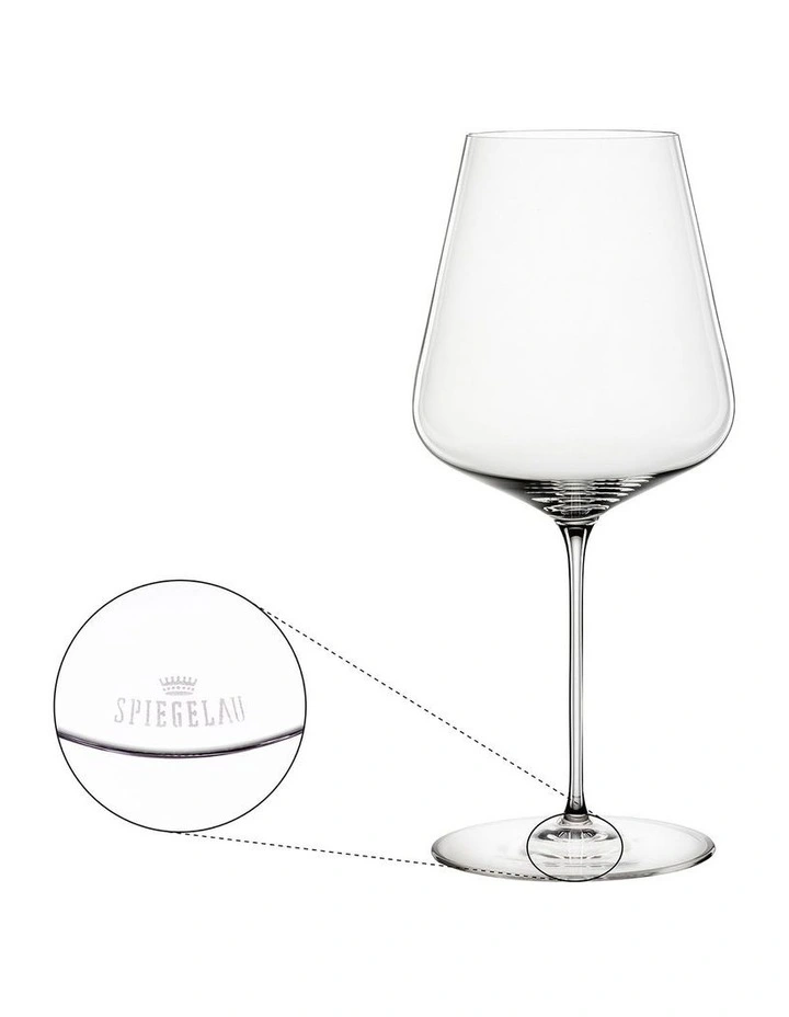 SPIEGELAU Definition Bordeaux Glass Set Of 6 image 5