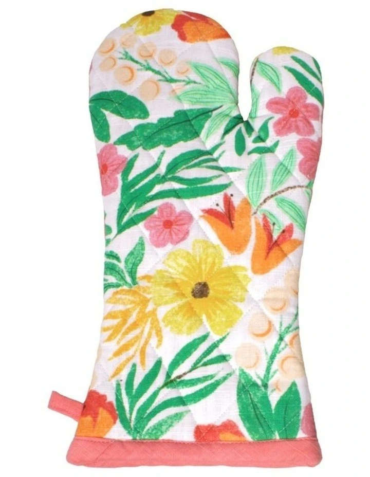 Fleur Darling Oven Mitt and Tea Towel Kitchen Pack image 3