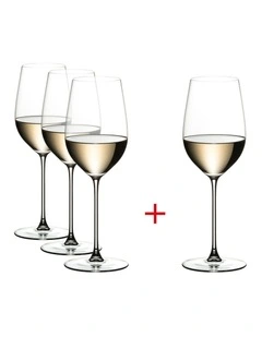 RIEDEL Veritas Pay 3 Get 4 Riesling/Zinfandel