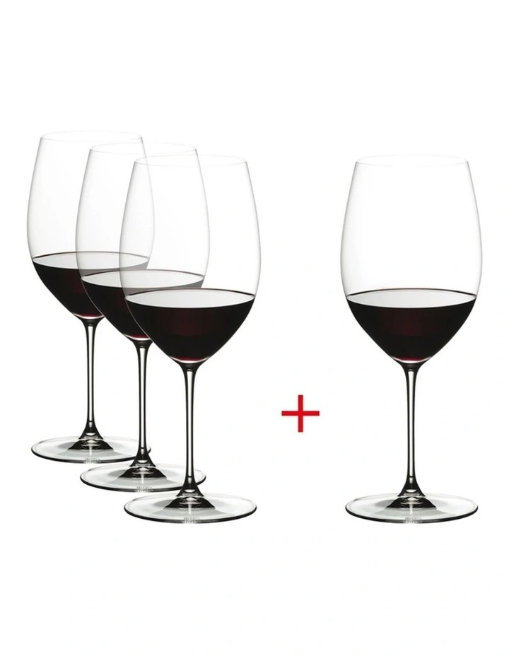 RIEDEL Veritas Pay 3 Get 4 Cabernet/Merlot image 1