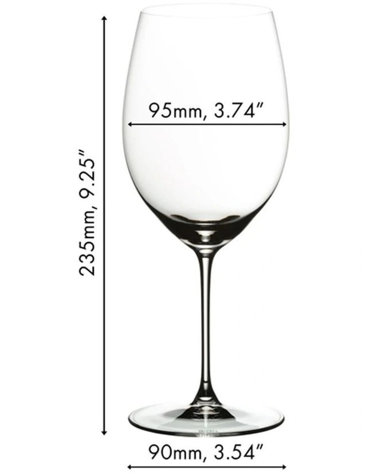 RIEDEL Veritas Pay 3 Get 4 Cabernet/Merlot image 4