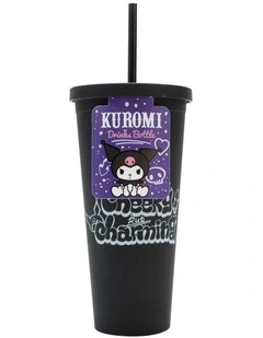 Friends Kuromi Cup With Straw in Blue