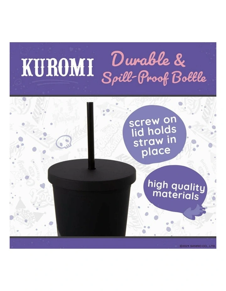 Friends Kuromi Cup With Straw in Blue image 6