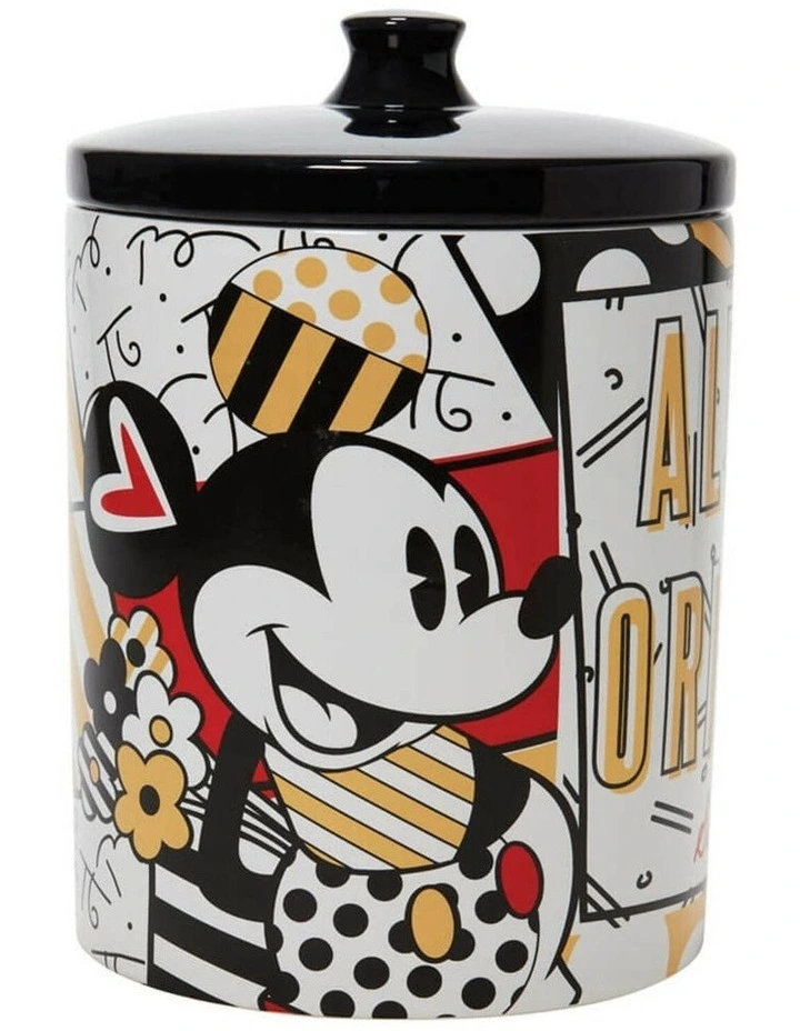 Mickey & Minnie Midas Large Canister 20cm in Multi image 1