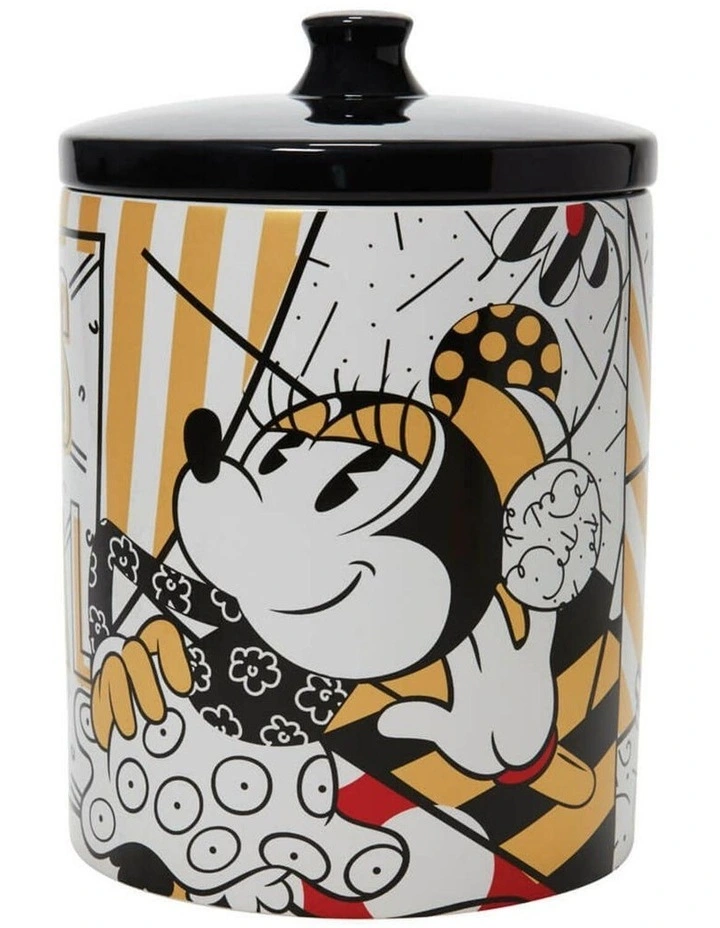 Mickey & Minnie Midas Large Canister 20cm in Multi image 2